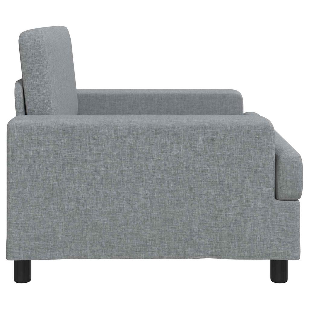 VidaXL Armchair Light Gray Fabric