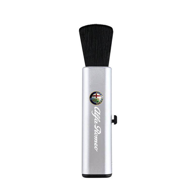 Car Cleaning Brush Telescopic Air Outlet Dust Removal For Alfa Romeo 4C 159 166 Spider Giulia 156 Mito 147 8CGT Car Key Case Bag edc233