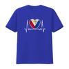 Unisexs Filipino Heartbeat Philippines T Shirt Black Vintage Washed Graphic Soft Stretched Designer Clothes Casual Breathable