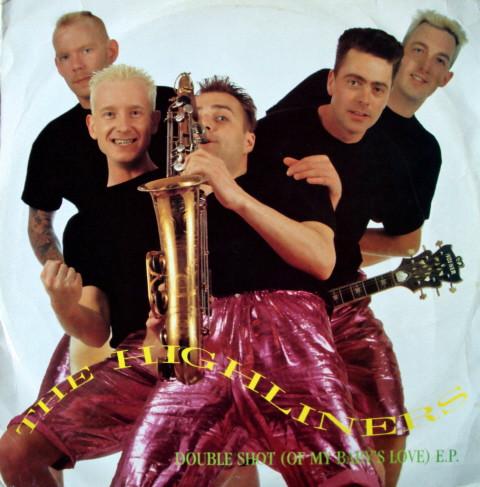 12inch Record HIGHLINERS - Double Shot (Of My Baby's Love) E.P ABCS017T ABC 1988 UK Rock Used