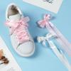 Candy Color Double-Sided 2cm Silk Shoelaces for Casual Shoes & Air Force 1