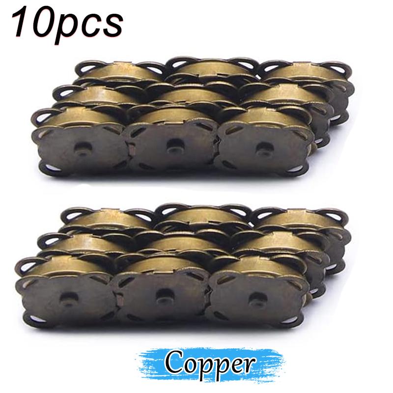 5sets 14mm 8mm Sew-on Metal Magnet Buckle Snap Fasteners Buttons Kits DIY Sewing Garment Accessories Materials Wallet Buckle