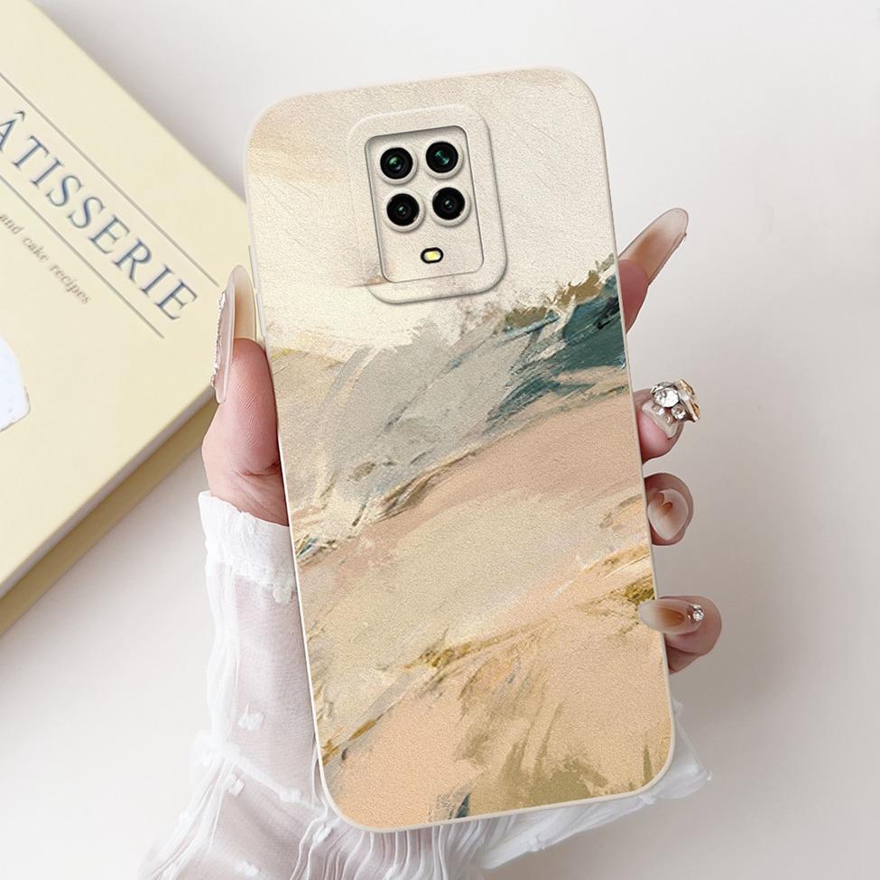 Casing For Redmi Note 9 9S 9Pro 4G Back Cover For Redmi Note 9 Pro Case Cute Cartoon Fashion Flowers Silicone Shockproof Bumper