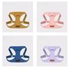 Pet Collars Trendy Premium Suede Dog Harness Leash Set-Adjustable Pet Chest Strap Soft Durable Puppy Kitten Fashion Accessories