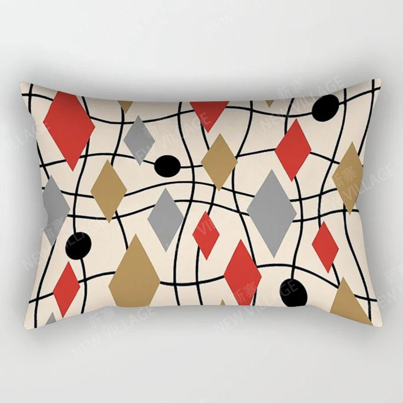 Decorazione autunnale per la casa in stile nordico 30*50 federa per cuscino da lancio divano moderno boho soggiorno Copricuscino 40*60 30x50cm 40x60cm semplice astratto