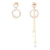 Juanayoon Flora Swarovski Crystal Two-Way Long Drop Earrings