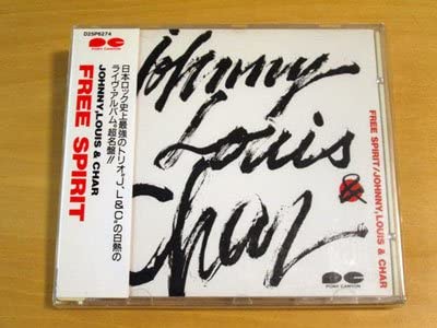 

CD JOHNNYLOUIS&CHAR - FREE SPIRIT D25P6274 Pony Canyon 1988 Japan ObiRock Used