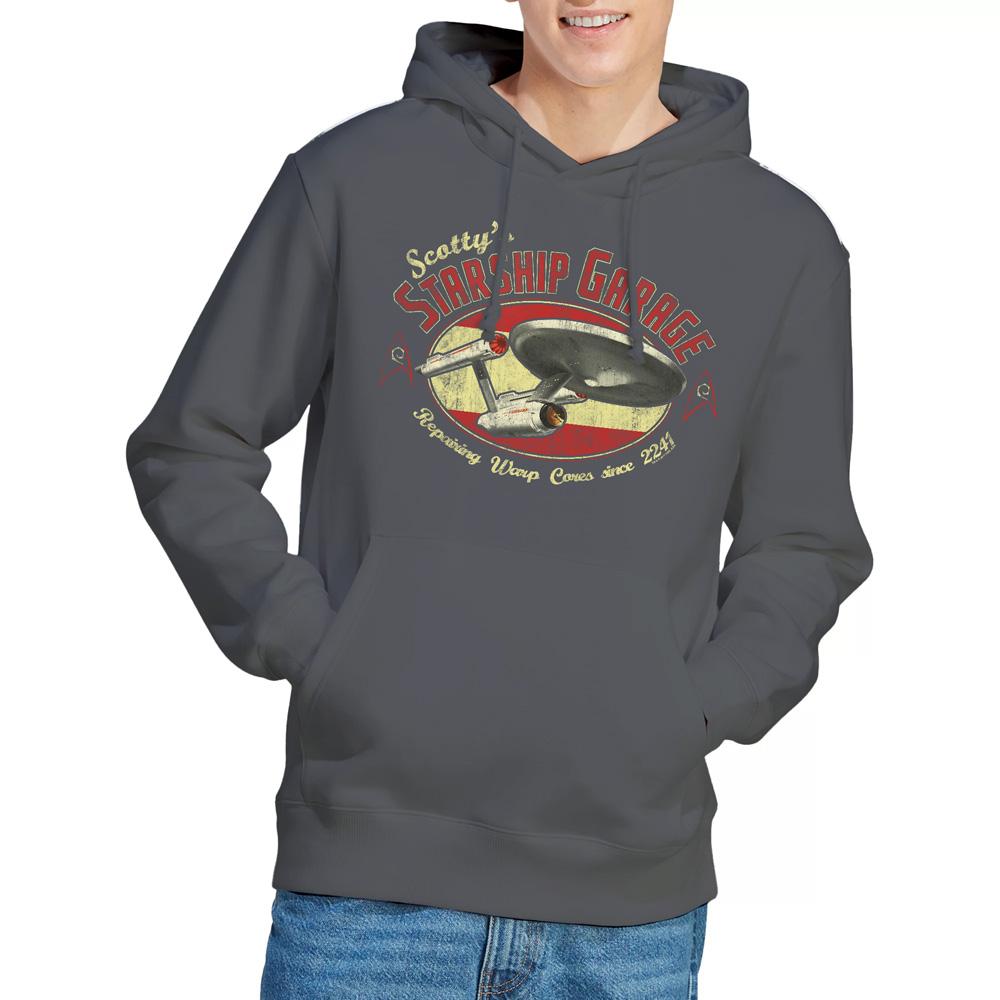 Star Trek Mens ScottyÂ´s Garage Hoodie