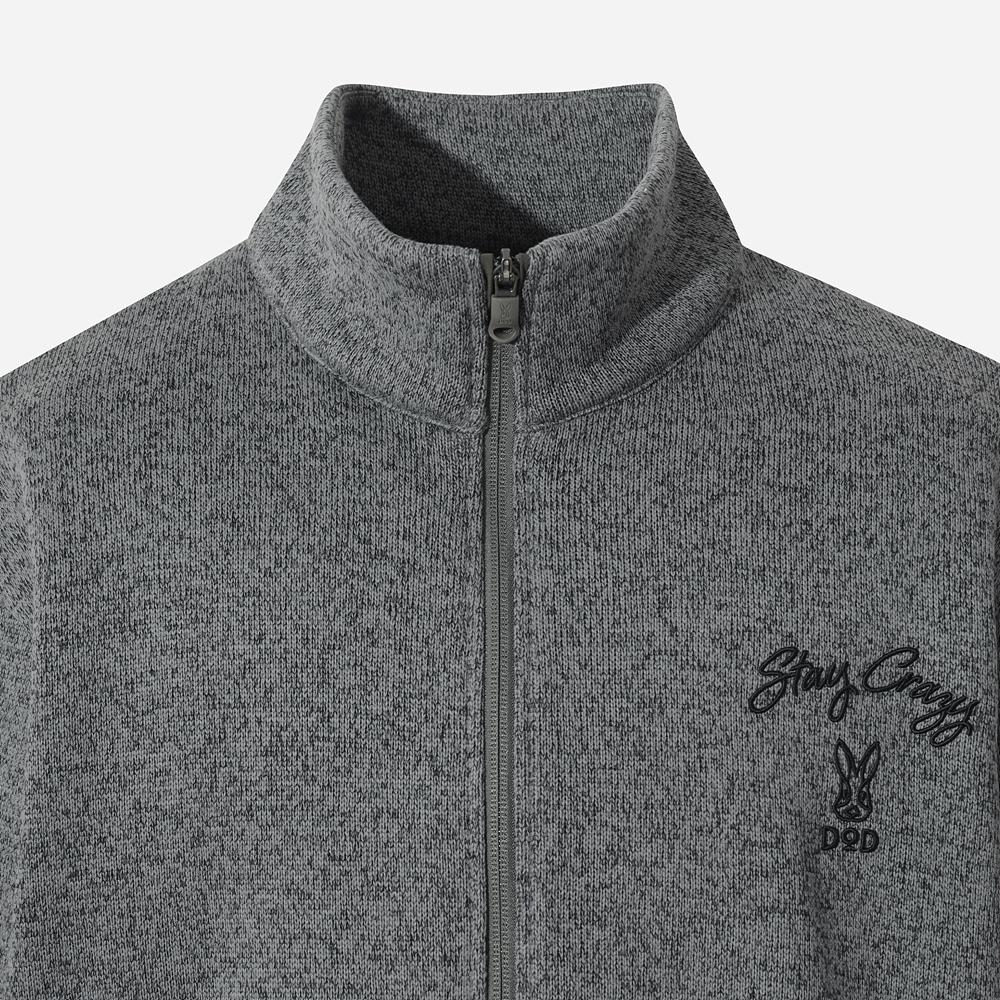 Dod Tempknit Zip-Up Jacket (D.Charcoal Grey)
