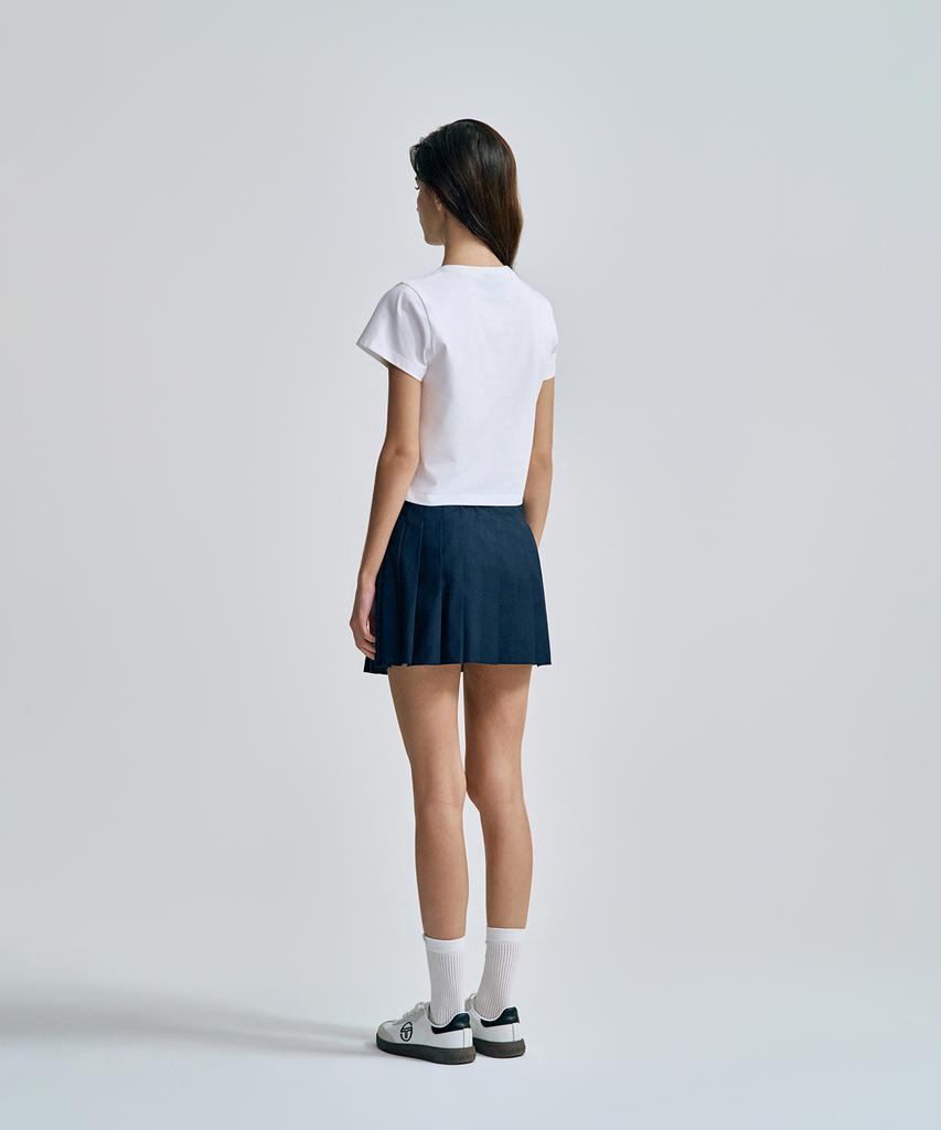 SERGIO TACCHINI W String Classic Skirt (Navy)