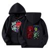 Child Fashion Lightweight Long Sleeve Pullover With Pockets  Print Hoodie