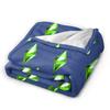 Sims 4 Plumbob Video Game Blanket  Soft Aesthetic Plush Throw Blanket For Child Couch Chair Flannel Bedspread Bed Cover