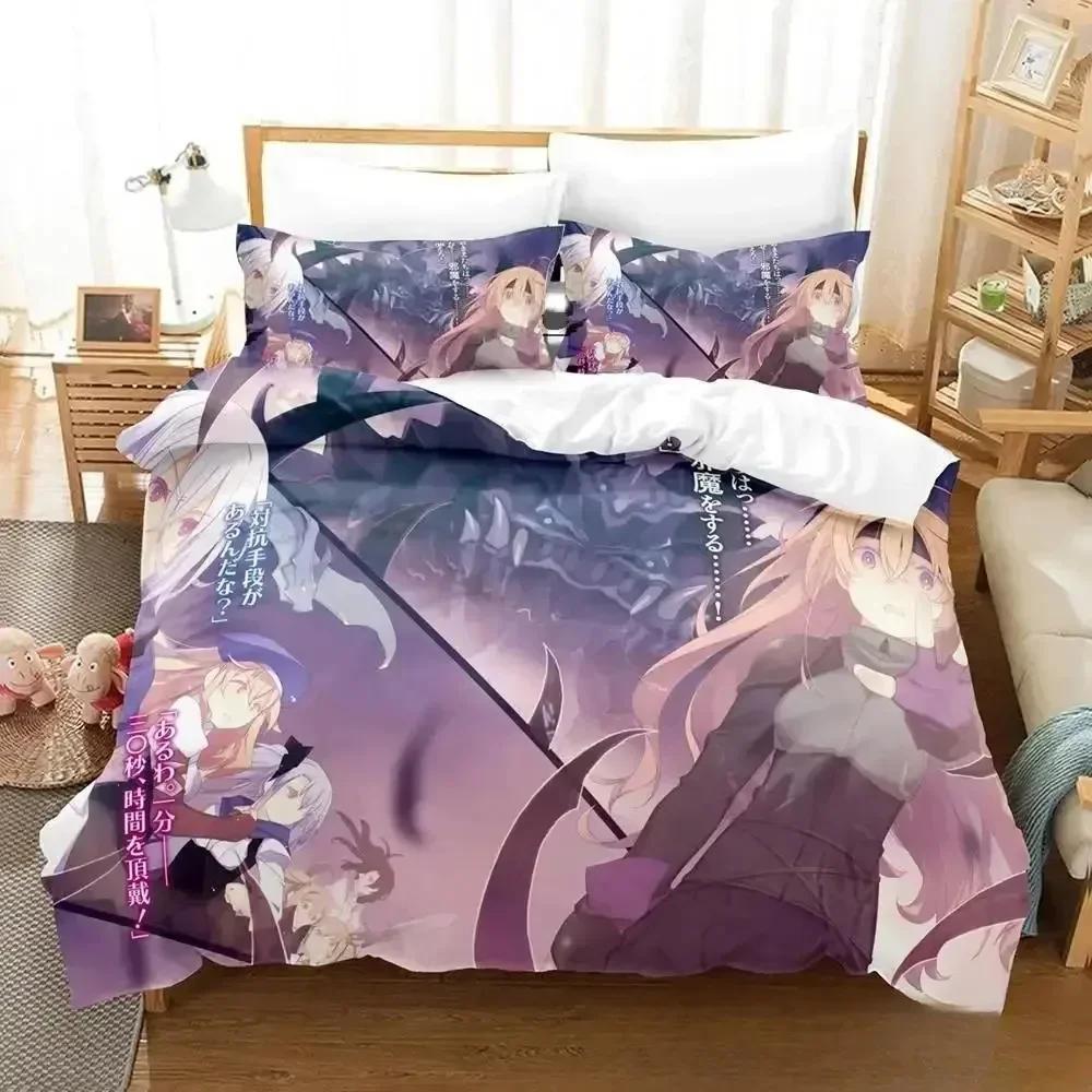 3D Anime Unbreakable Machine-Doll Bekväm Täcke Örngott Sängklädesset Barn Sovrumsdekoration Hemtextil