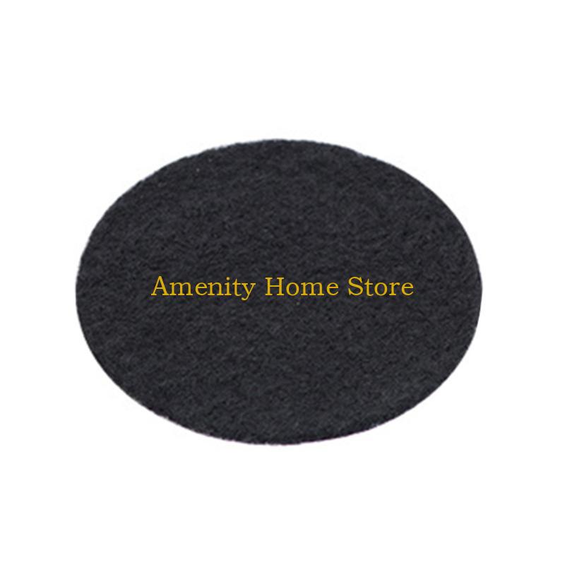 

F26C 10pcs/bag Incense Burner Fireproof Mat Catchers Pad Flame Retardant for Bedroom Dormitory Incense Coil Tower Supplies