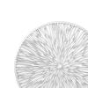 6 Pieces PVC Drink Coasters Cup Pads Multifunctional Table Top Protection Round