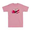 Boobs Slashed Shirt Funny Rude Adult Sarcastic Design Joke Gift Unisex T-Shirt