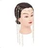 Long Tassel Rhinestone Head Chain Shiny Tassel Hair Accessories  Women's Hair Jewelry