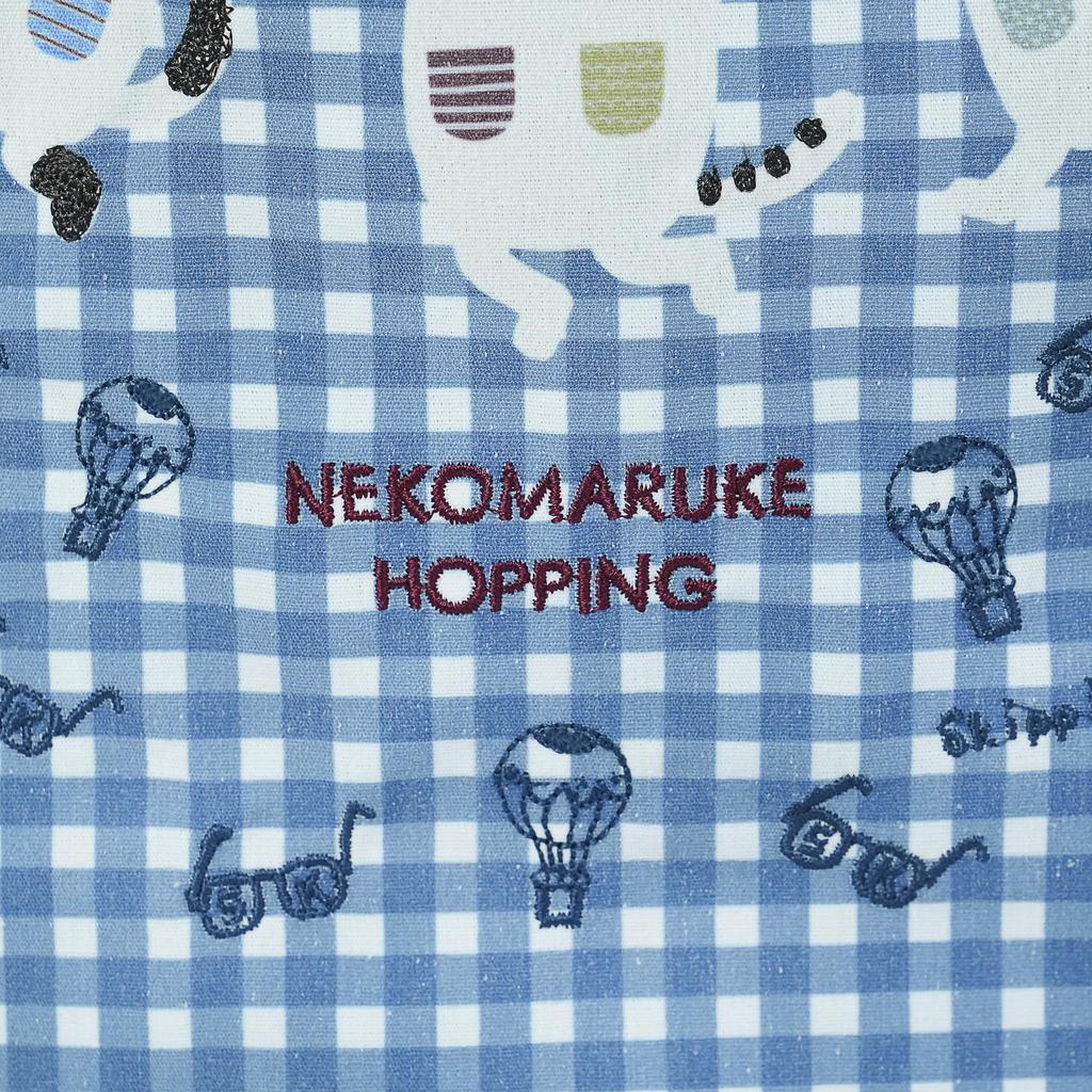 Cat Maruke Drawstring Bag BL [Kusuguru Japan]