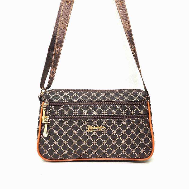 New fashion wide woven belt women's bag middle-aged and elderly mother shopping new shoulder oblique span bag