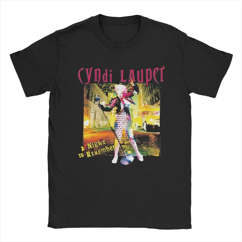 Camisetas She So Unusual Cot Para Hombre De Cyndi Lauper Sin S разноцветный