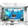 Modern 3d Wallpaper Underwater World 3d Wall Painting Children's Room Living Room Bedroom Wallpaper