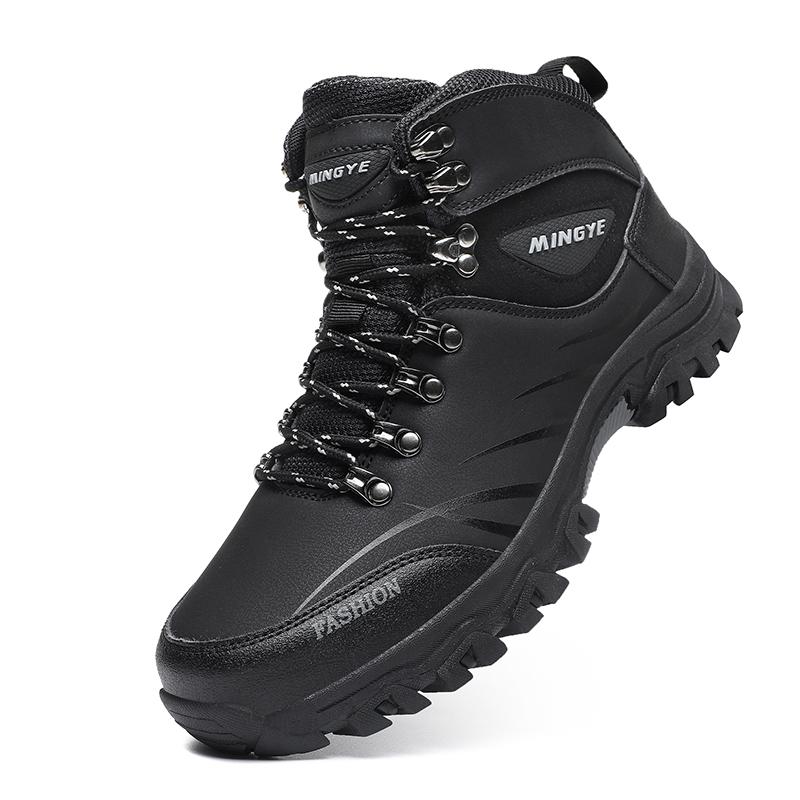 

Мужские кроссовки, походная обувь для мужчин, ботинки для тренировок на открытом воздухе, кроссовки для скалолазания, мужские ботинки, повседневная спортивная обувь для ходьбы 47 чёрный