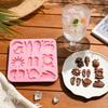 12 Cavity Summer Beach Silicone Chocolate , Candy, Resin, Baking