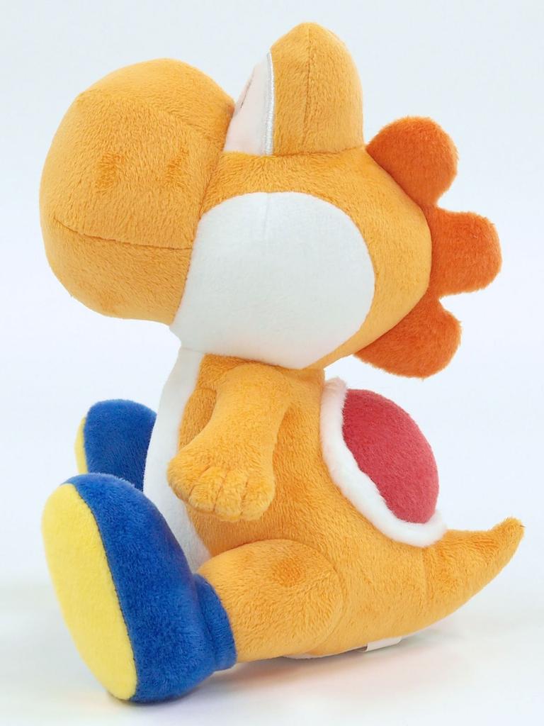 Sanei Boeki Super Mario ALL STAR COLLECTION Orange Yoshi (S) B13,5 x T15,5 x H20cm Plüsch AC48