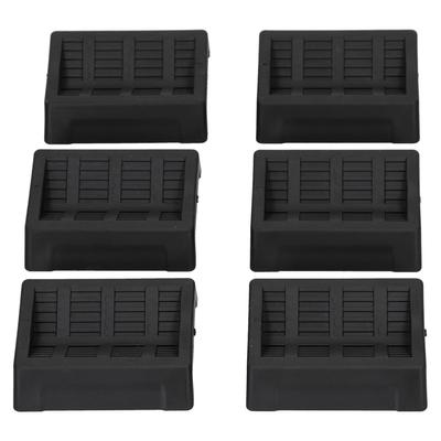 6 peças de copos para móveis, rolhas de cama, copos de borracha, bases para móveis para cama, cadeira, armário, sofá