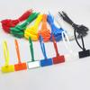 100pcs Plastic Label Markers Tag Labels Self-locking Zip Ties Cable Tag Nylon Ties Cable Ties Colorful Tag