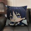 Wanderer Cute Genshin Impact Cushion Cover Natural Linen Organic Fabric Double-Sided Printing Sofa Home Decor Gift Pillow Case