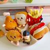 11cm Cute Keychain Decorative Lovely PP Cotton Food