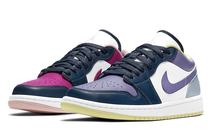

Air Jordan 1 Low Se Mismatched Purple Magenta Women s DJ4342-400 36.5