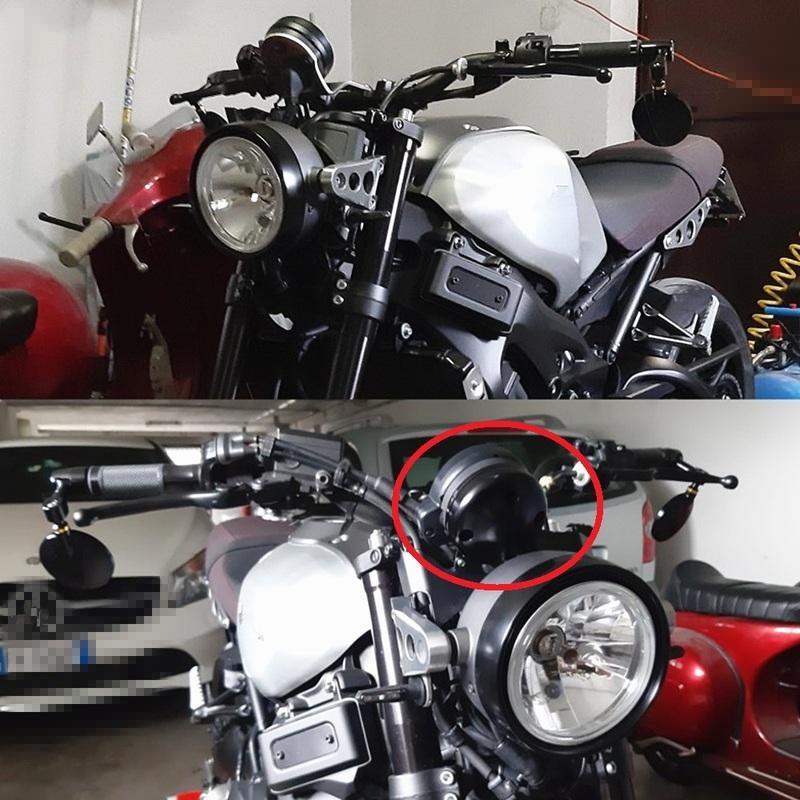Für YAMAHA XSR700 Tacho Geschwindigkeitsmesser Anzeige Abdeckung Aluminium Motorrad Zubehör Untere Zierkappe