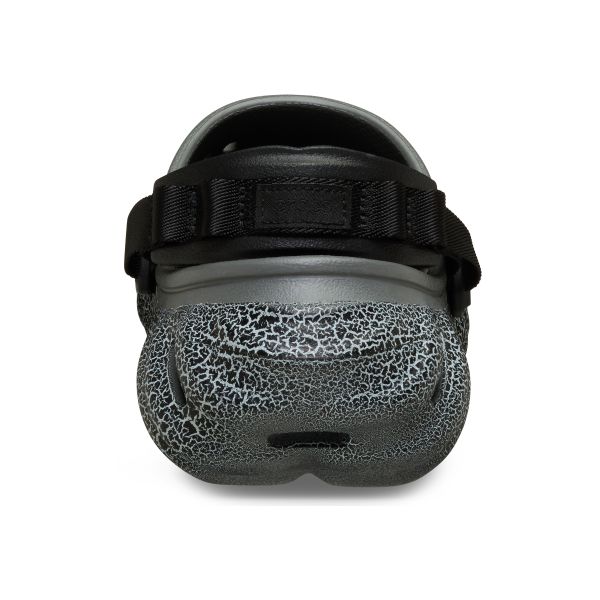 Crocs Sabot Echo Crackle Gris Ardoise Homme Baskets 211630-0DA