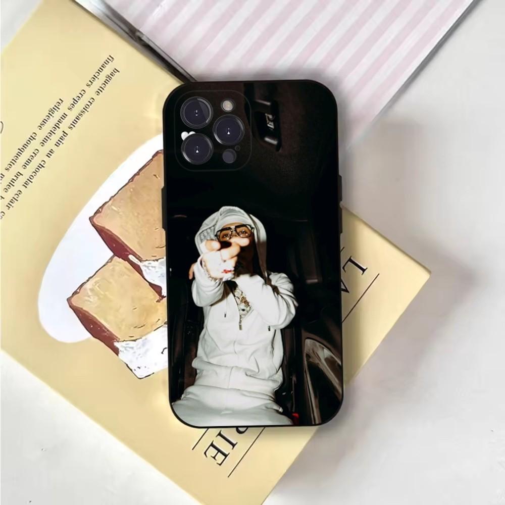 Cris MJ Singer Phone Case For iPhone 16,15,14,13,12,11,Pro,X,XS,Max,XR,Plus,Mini Soft Black Cover