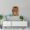Art 420mm x Wall Wooden Stylish Interior Animal Panel, Painting, Decoration, igsticker, 297mm, A3, Photo, Hanging, Frame, Decor, 023525, Lion,