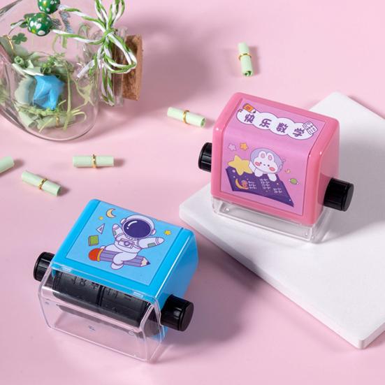 Math Roller Stamp Addition Subtraction Multiplication Division Randomized Generator Math Practice Tool for Kids Homework Classroom Use