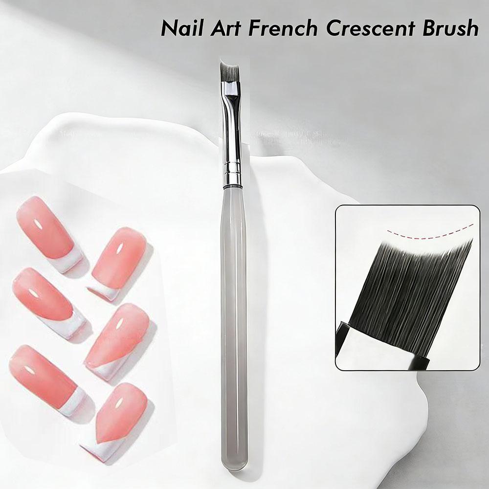 1pcs French Plaid Nail Art Brushes Set Grids/Tartan Lines/Slim Detail Drawing Painting Pen UV Gel Extension Manicure Tools DIY