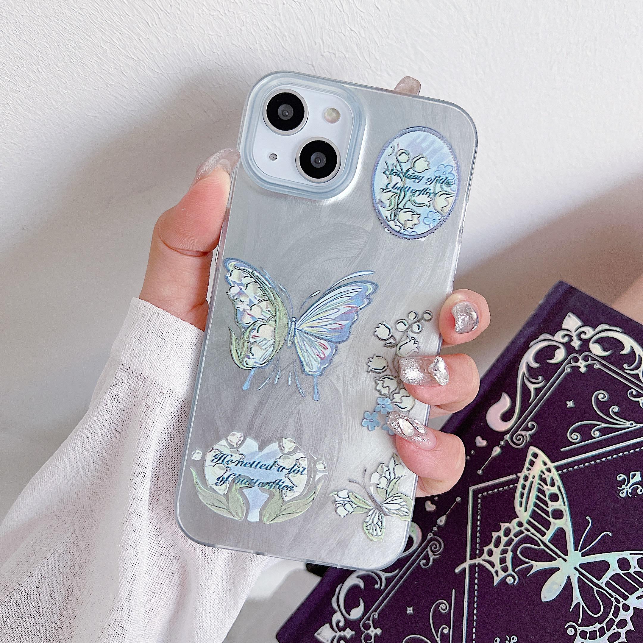 

Силиконовый чехол Laser Tulip Butterfly для Xiaomi Redmi Note 12 11 10 Samsung A54 A24 A14 Oppo A78 A58 A38 Tecno Spark 10 Pro Funda Cover Soft TPU Bumper Vivo V30 Lite (5G)/T3 (5G)/V40 SE/V30 SE