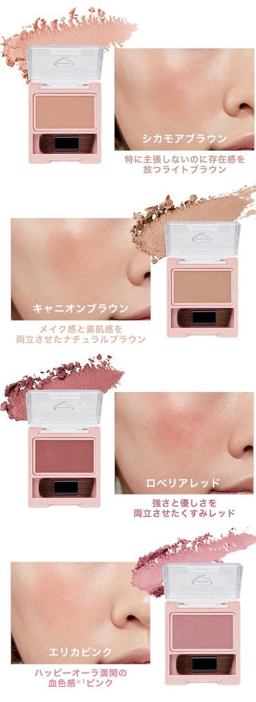 WHOMEE Single Blush (1, Canyon Brown, Product Dimensions: 5.2cm (height) X 4.7cm (width)) Cheek