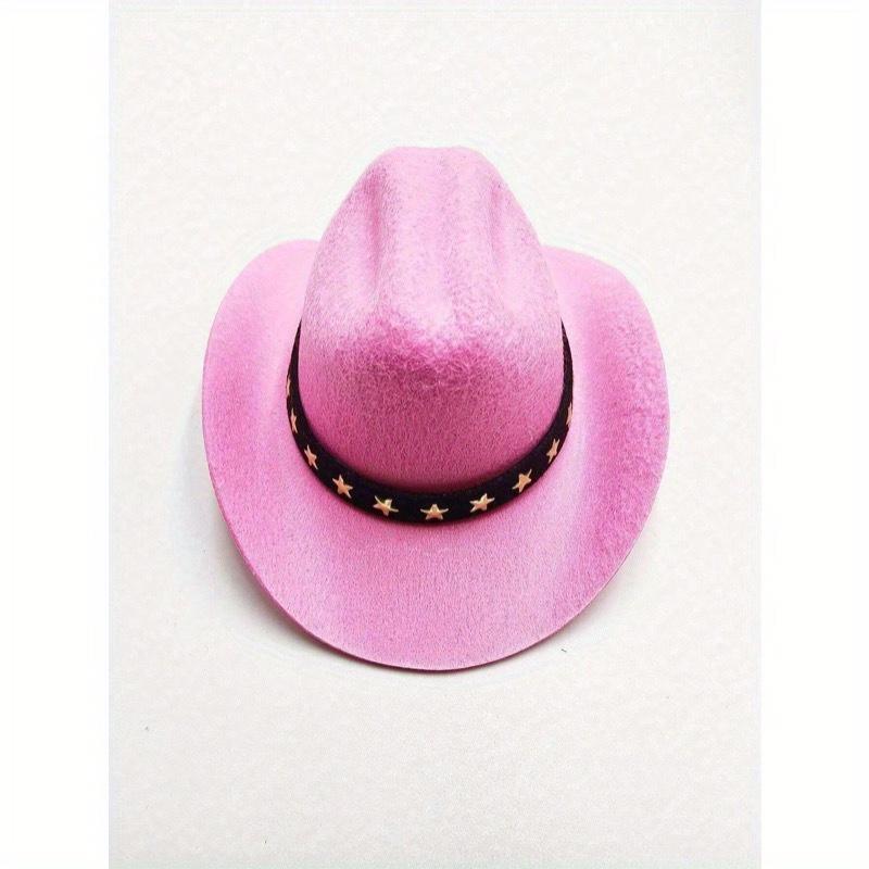 1pc Pet Cowboy Hat, Pet Accessory For Cats & Dogs, Western Style Sun Hat For Outdoor Activities, Holidays & Photoshoots