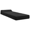 Folding Sofa Bed Black 60 x 70 x 41 cm Fabric