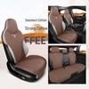 BYD Qin PLUS Car Seat Cushion - Suede Saddle Cover, All-Season Style