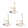 Elegant Crystals Organizers Stand with Adjustable Hooks Stylish Designs for Home Accessory and Retail Household Use