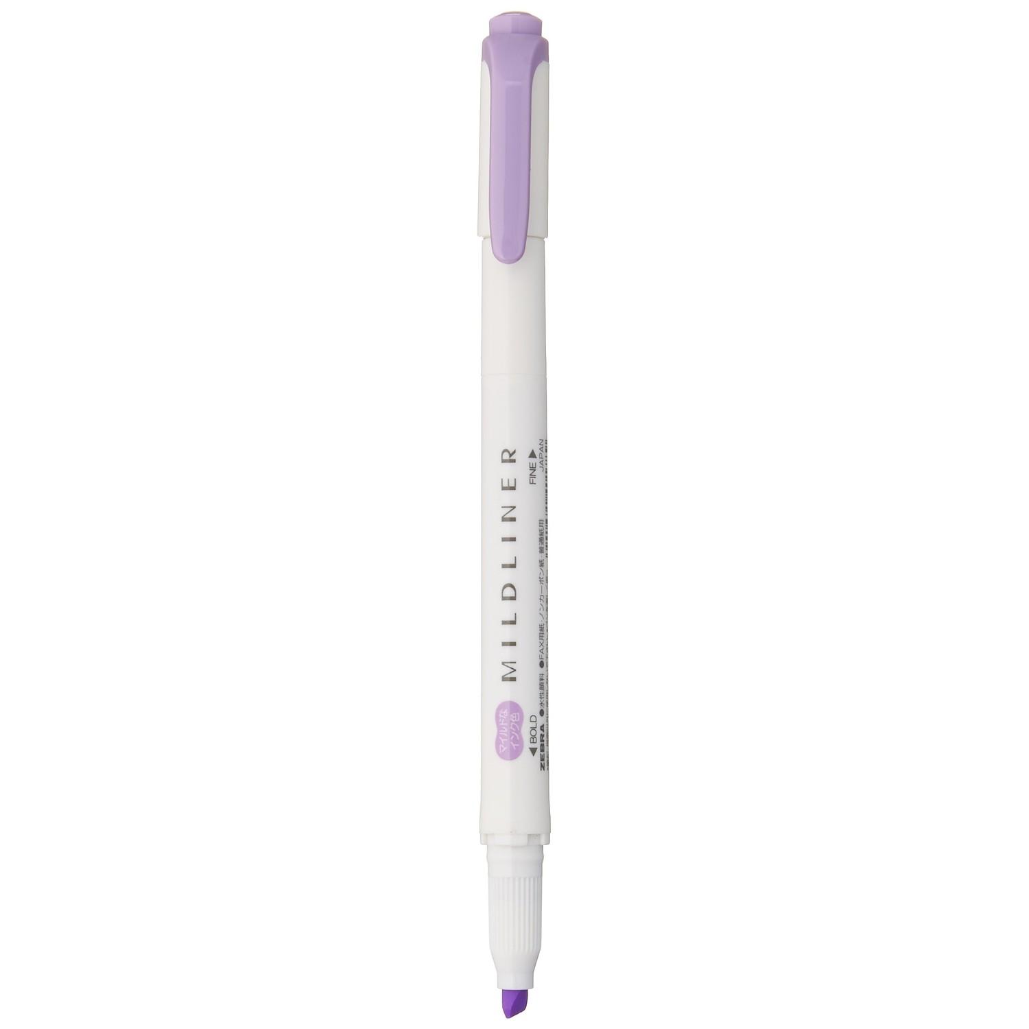 Zebra Mildliner ink Mild pen, color Violet, WKT7-MVI