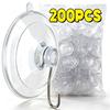 Ventouses avec Trous 20/40/50 mm Ventouses avec Trou Ventouse Perforée pour Décoration de Fenêtre en Verre Voiture de Mariage
