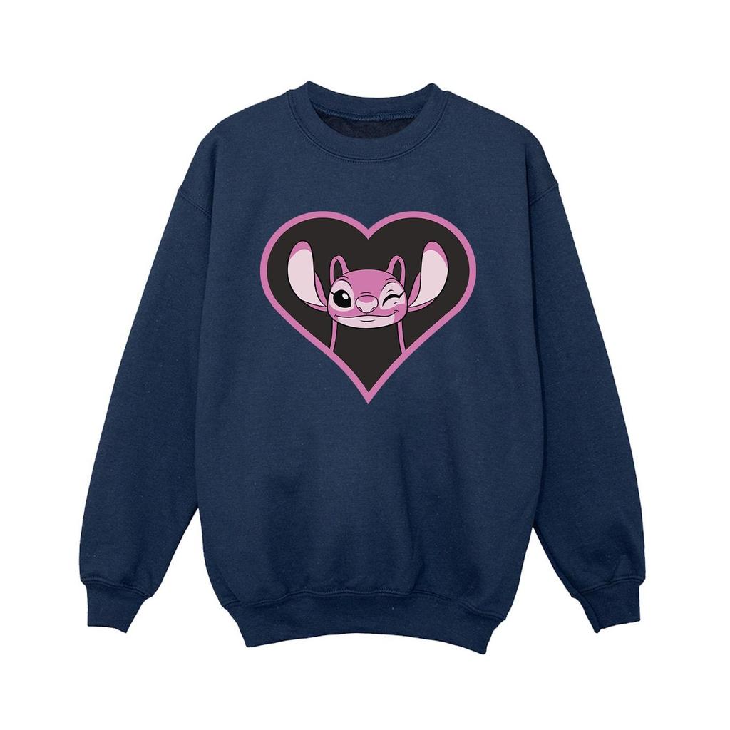 Lilo & Stitch Boys Angel Heart Sweatshirt