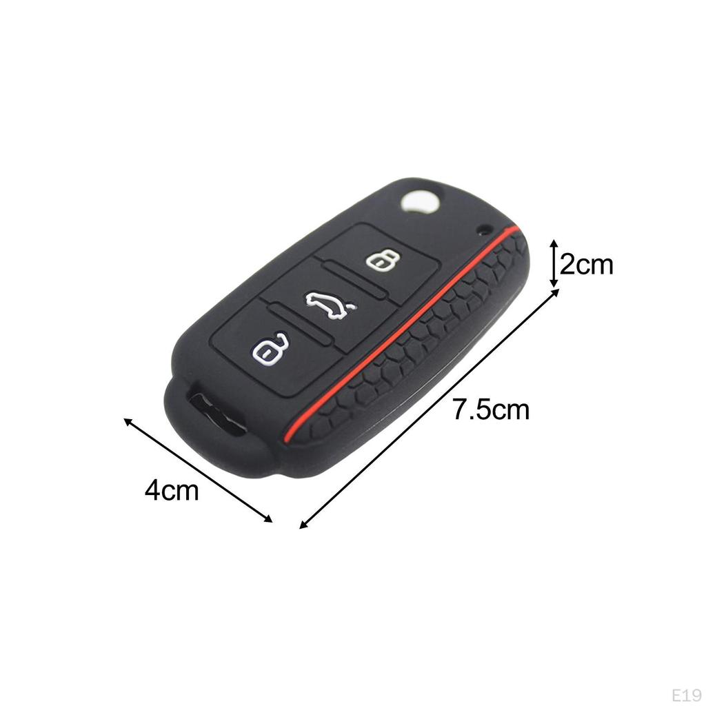Control Key Fob Silicone Cover Case for Seat Protection