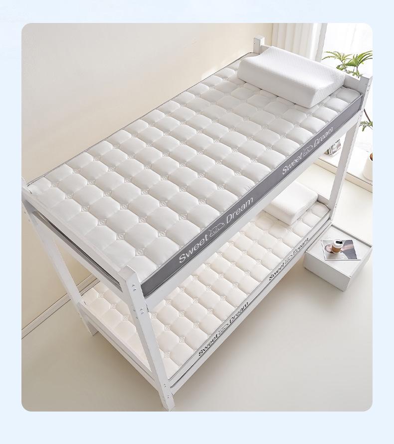 Latex-Memory-Schaum-Matratzenauflage für Schlafzimmer/Wohnheime - Weich, Einzelgröße